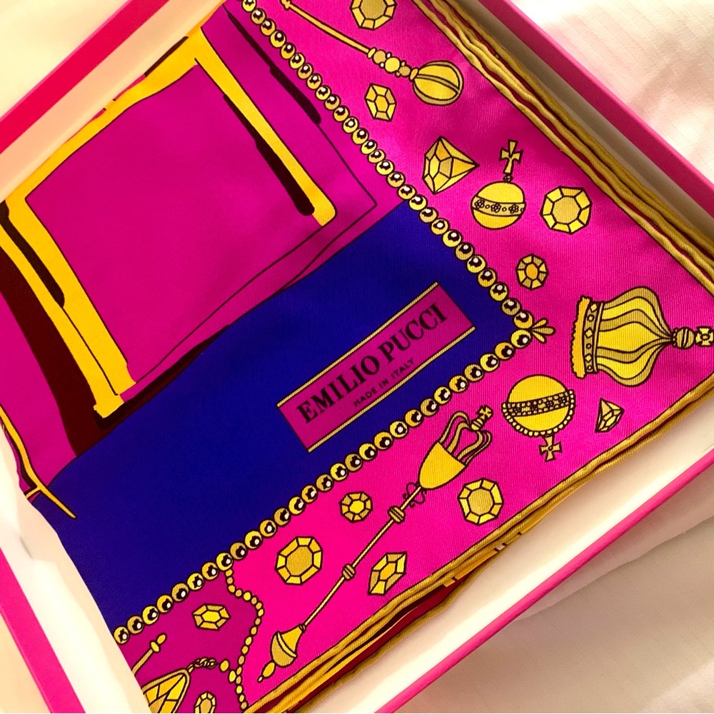 Brand new rare,authentic gorgeous Emilio Pucci gift box.Great for collectors. - Picture 4 of 4